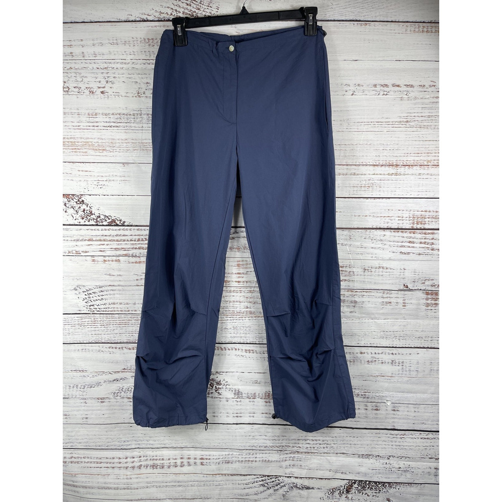 Urban by Alembika Pants Women's Small Blue High Waisted Straight Leg Adjustable